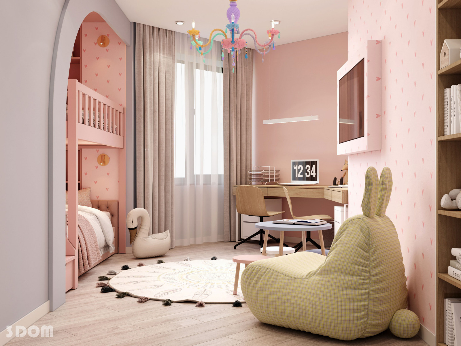 КВАРТИРА ЖК "ЖЕМЧУЖИНА ДОНА" 145кв.м | 3DOM