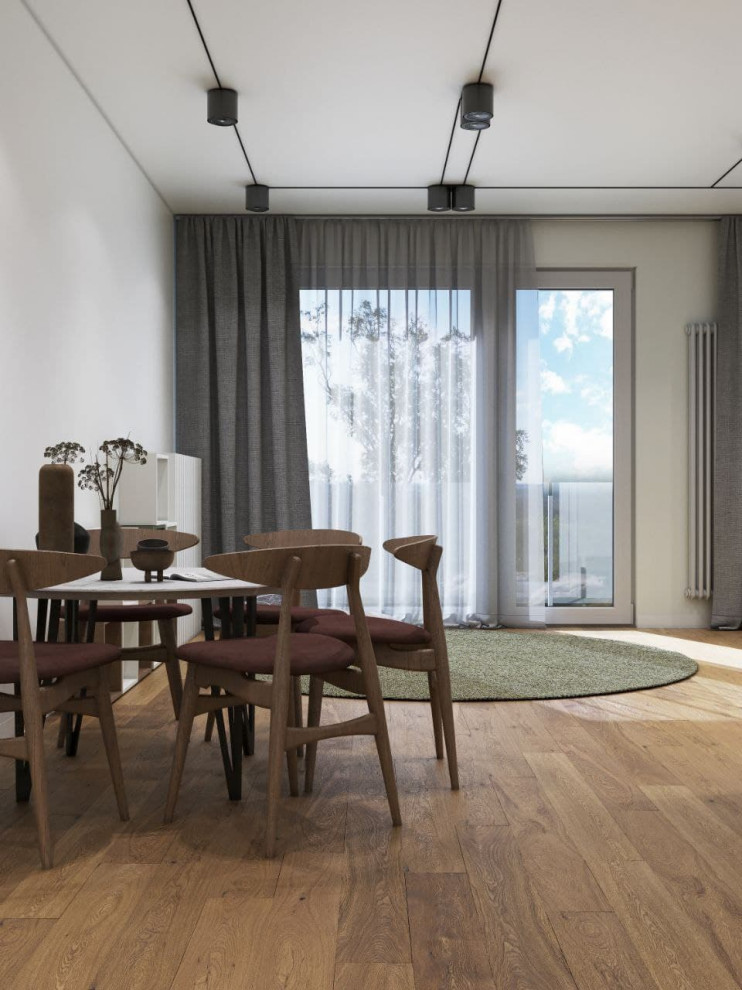 Дизайн-проект квартиры в ЖК Apartamenty w Parku Lotników , 65 кв.м