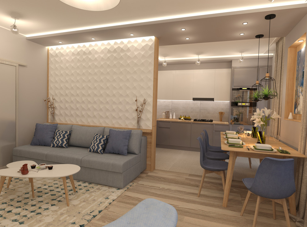 Обложка проекта: Не большая гостиная для большой семьи))