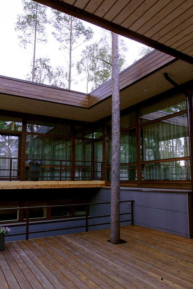 Фахверковый дом на Лемболовском озере