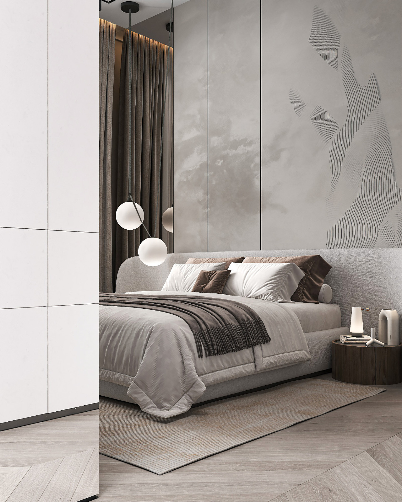 Интерьер жилой квартиры в Москве