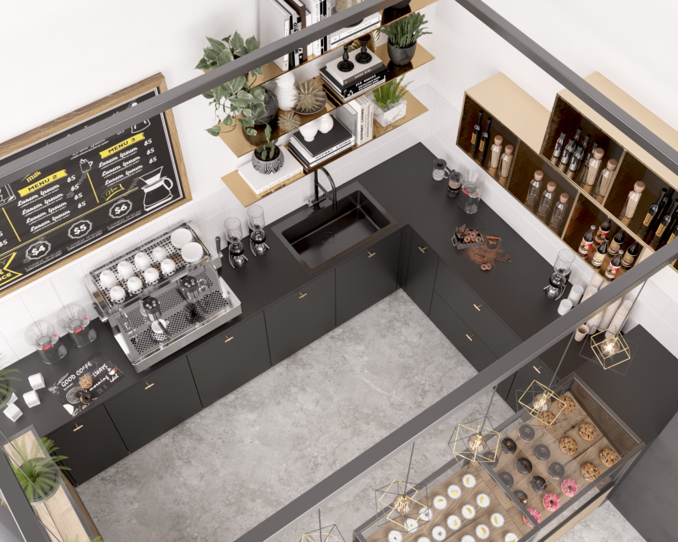 Обложка проекта: Кофейня в Бельгии