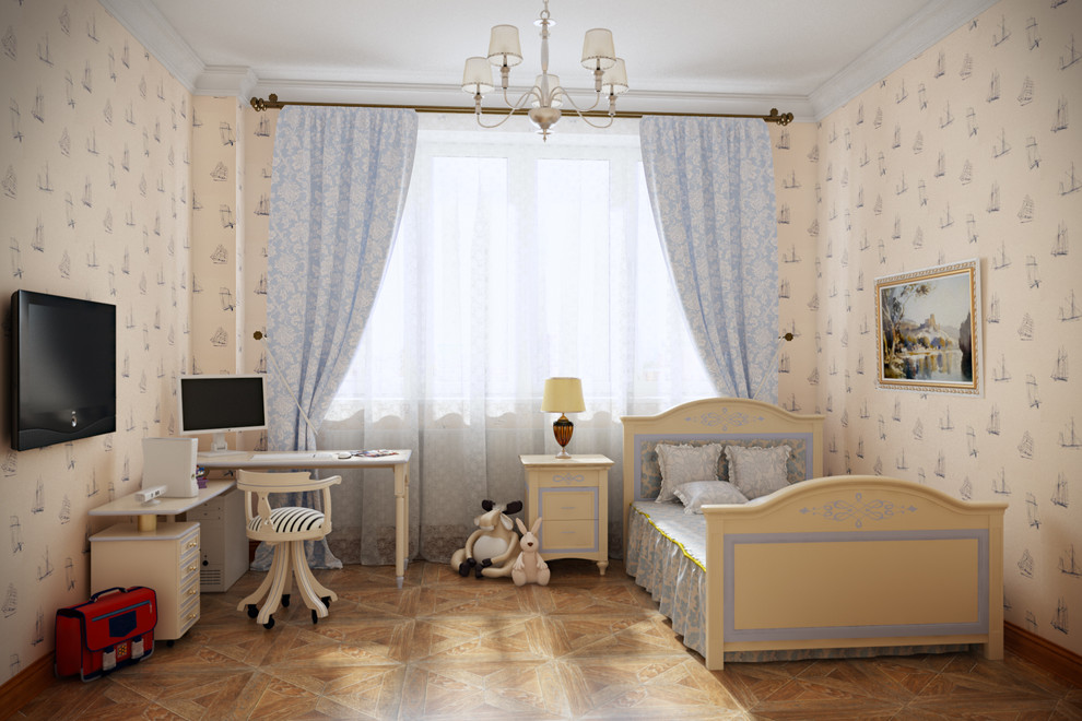 Квартира в английском стиле на Ходынке