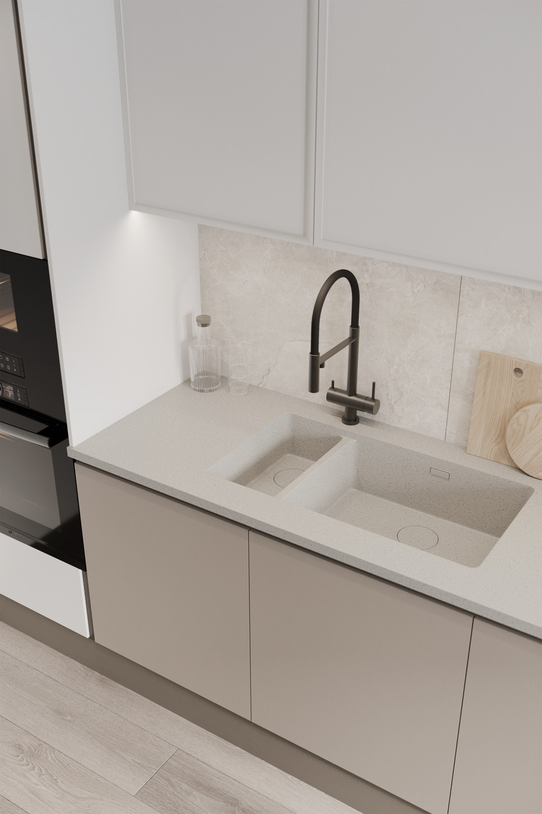 Белый интерьер