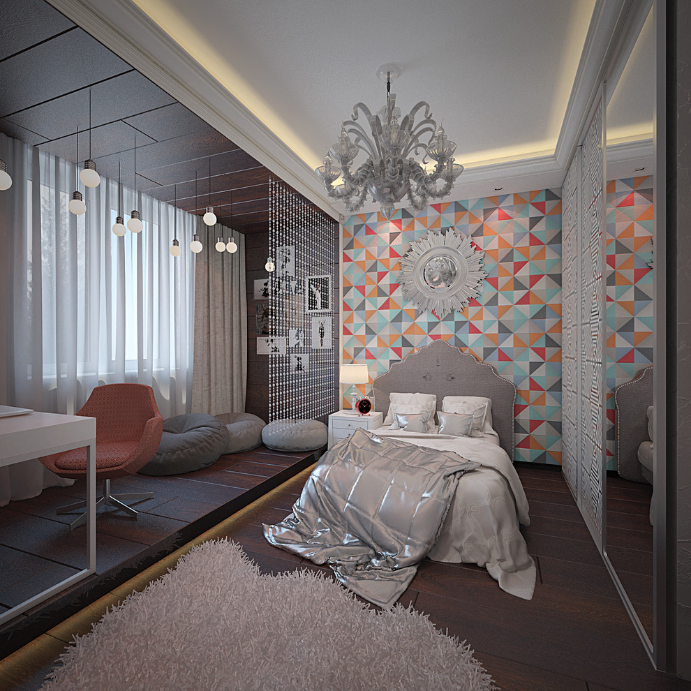 Загородный дом (280 кв.м.) для семьи с тремя детьми. Ар-деко + Современный стиль