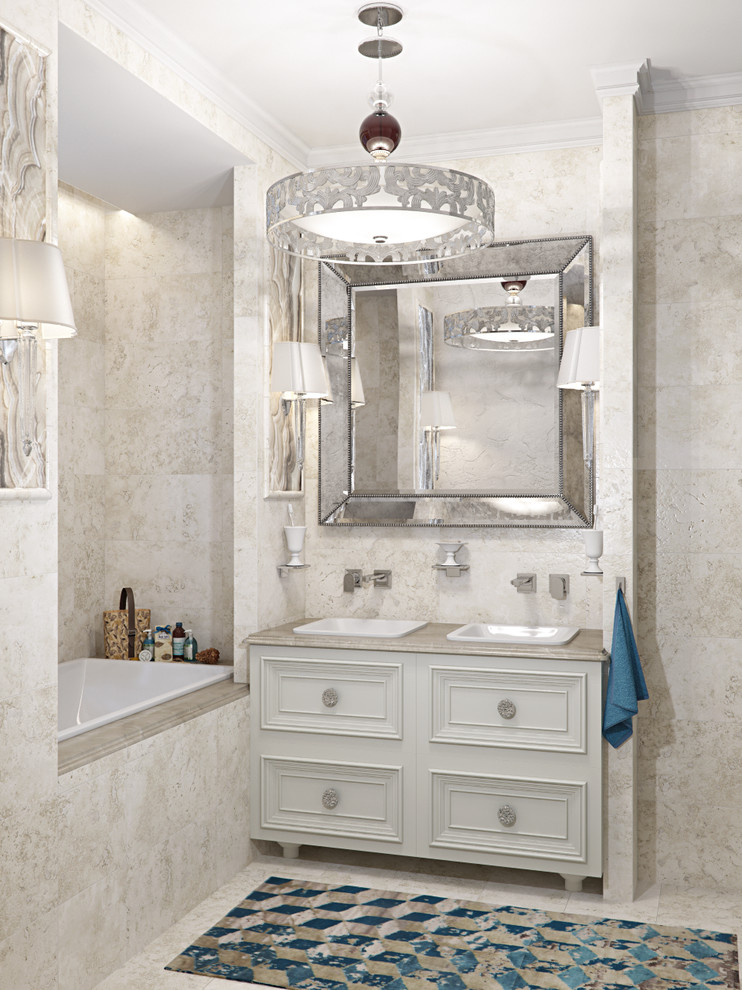 Квартира для молодой семьи с маленькими детьми, санузел большой