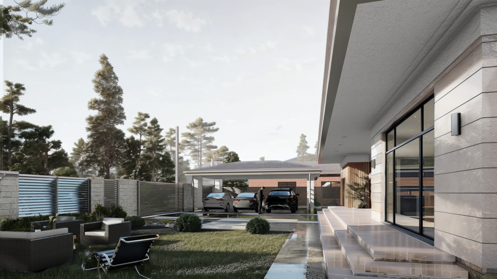 Одноэтажный дом на 190 кв.м.