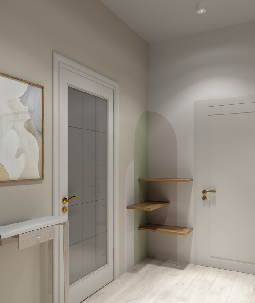 Обложка проекта: Сканди прихожая