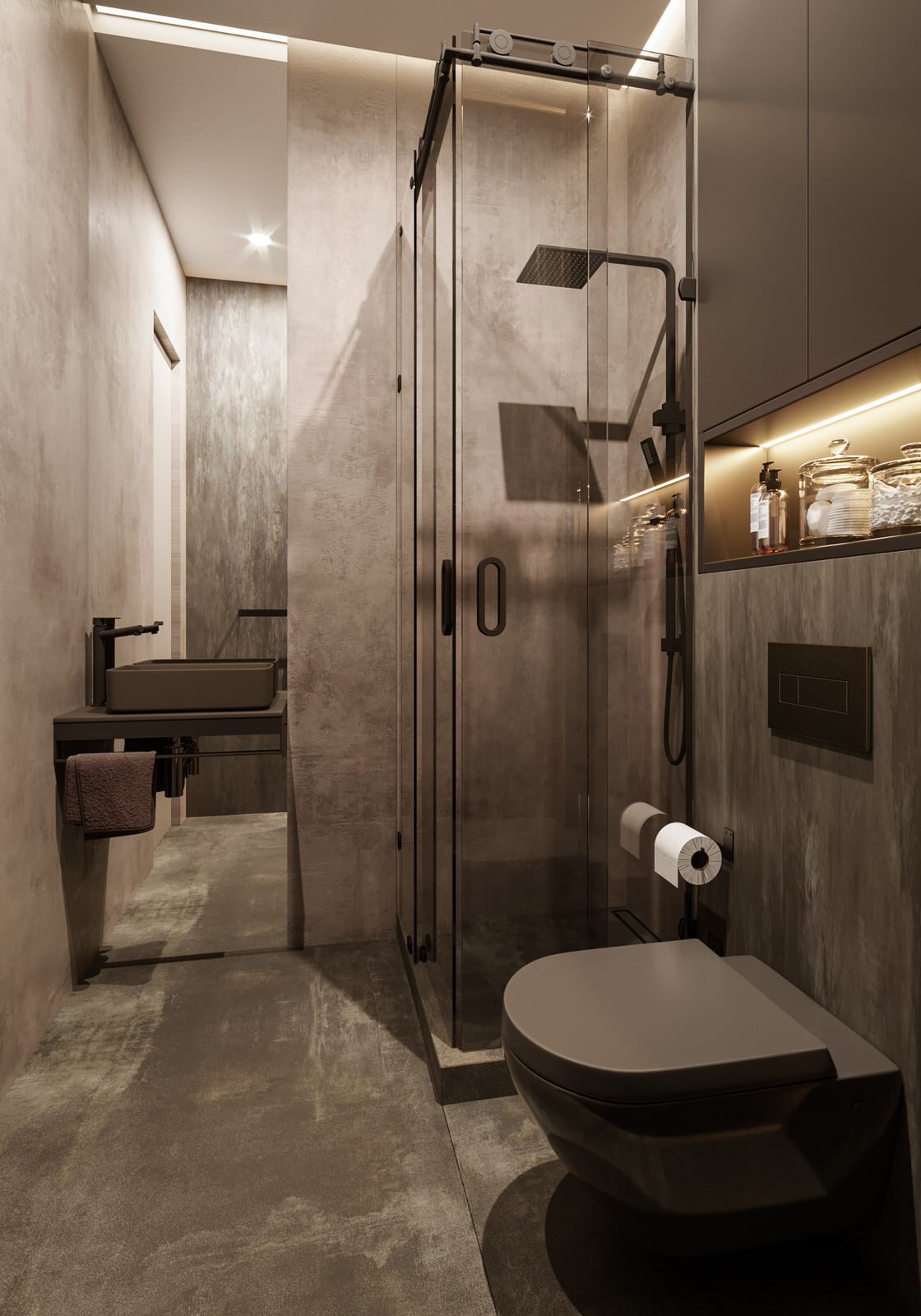 Дизайн-проект квартиры в ЖК Headliner 2