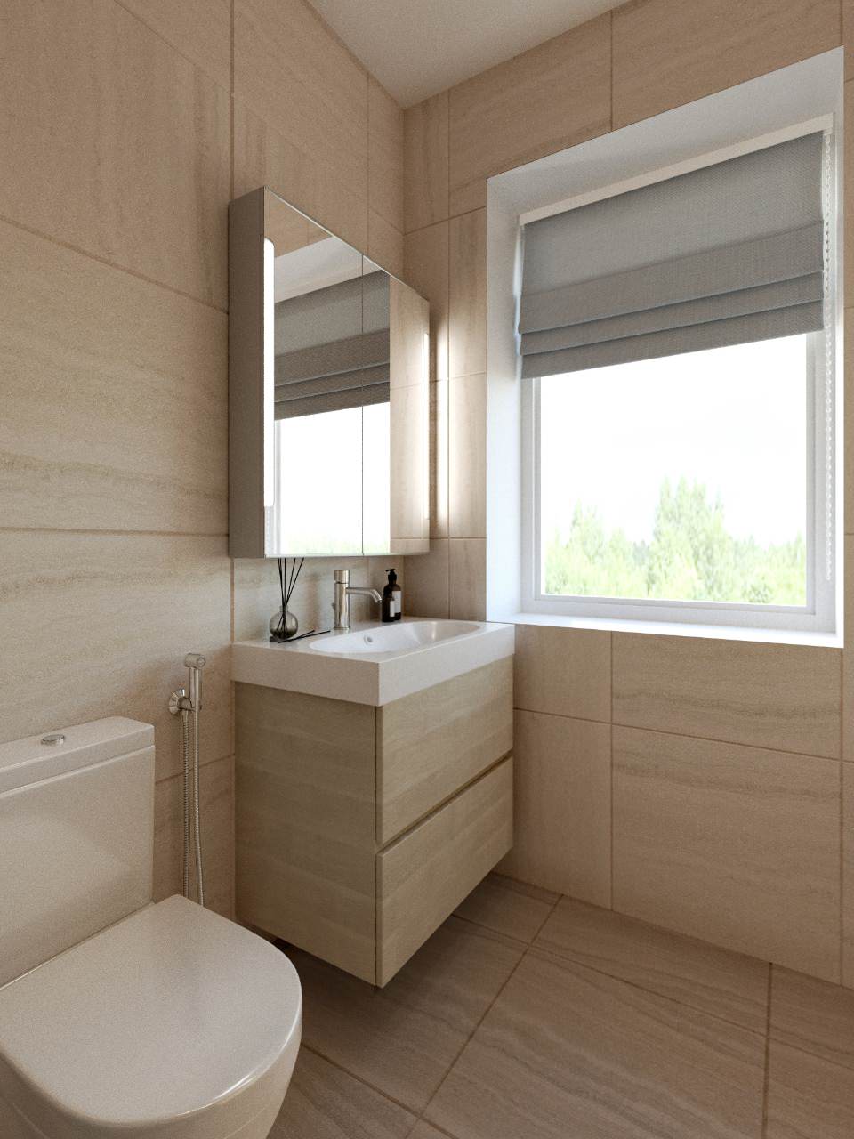 Дизайн проект квартиры 73кв.м. в пос. Зубово ЖК "Зубово-Лайф 2" для семейной