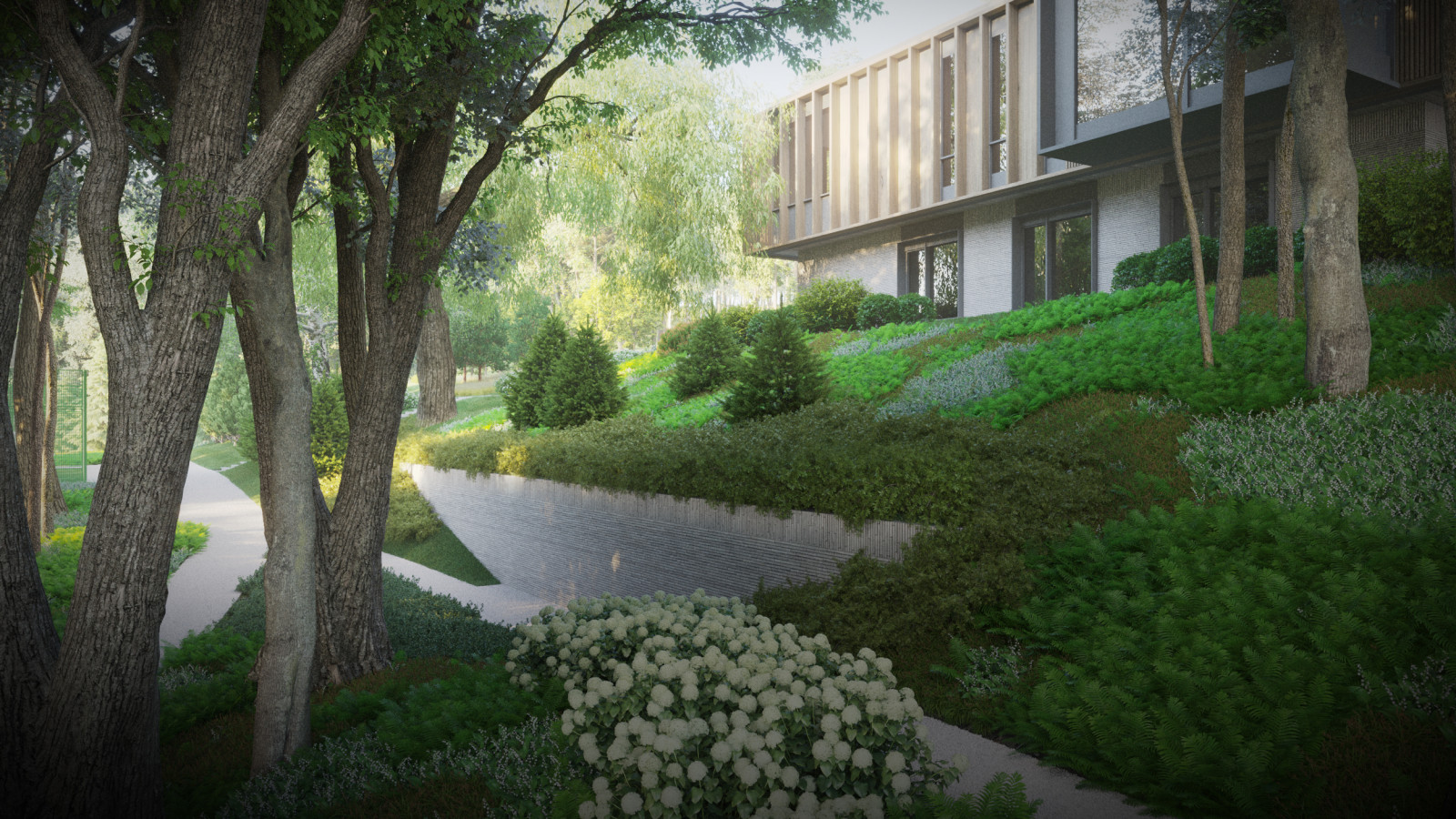 Сад на склоне. 5 Га 2020 г