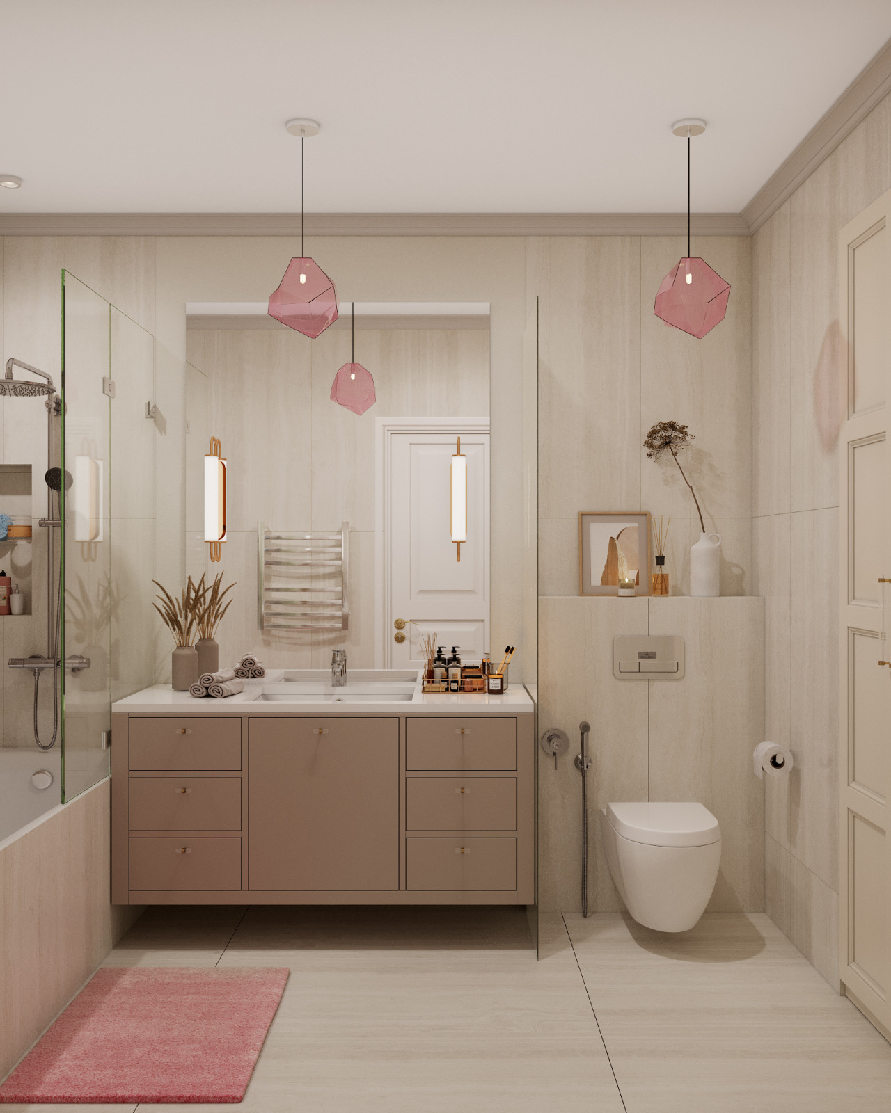 Обложка проекта: "Настроение праздника" Проект квартиры 126 кв.м.