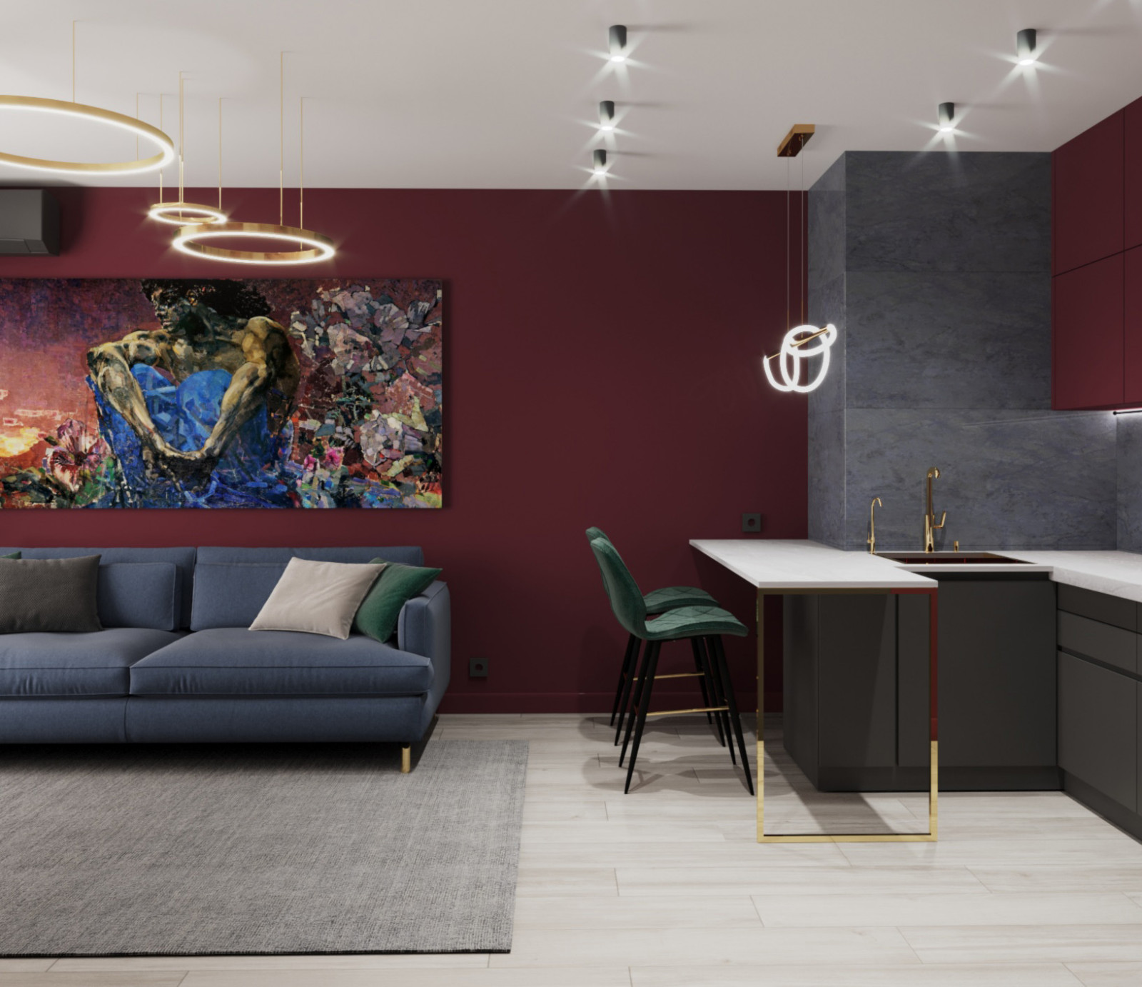 Квартира для аренды в ЖК "Вестердам"