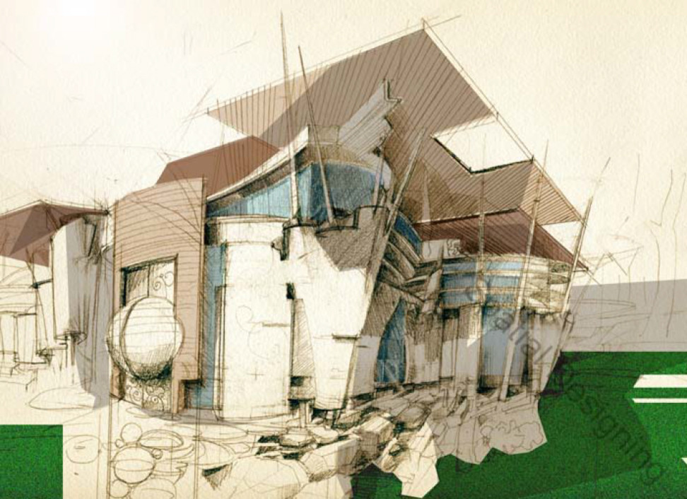 Эскизы - архитектура