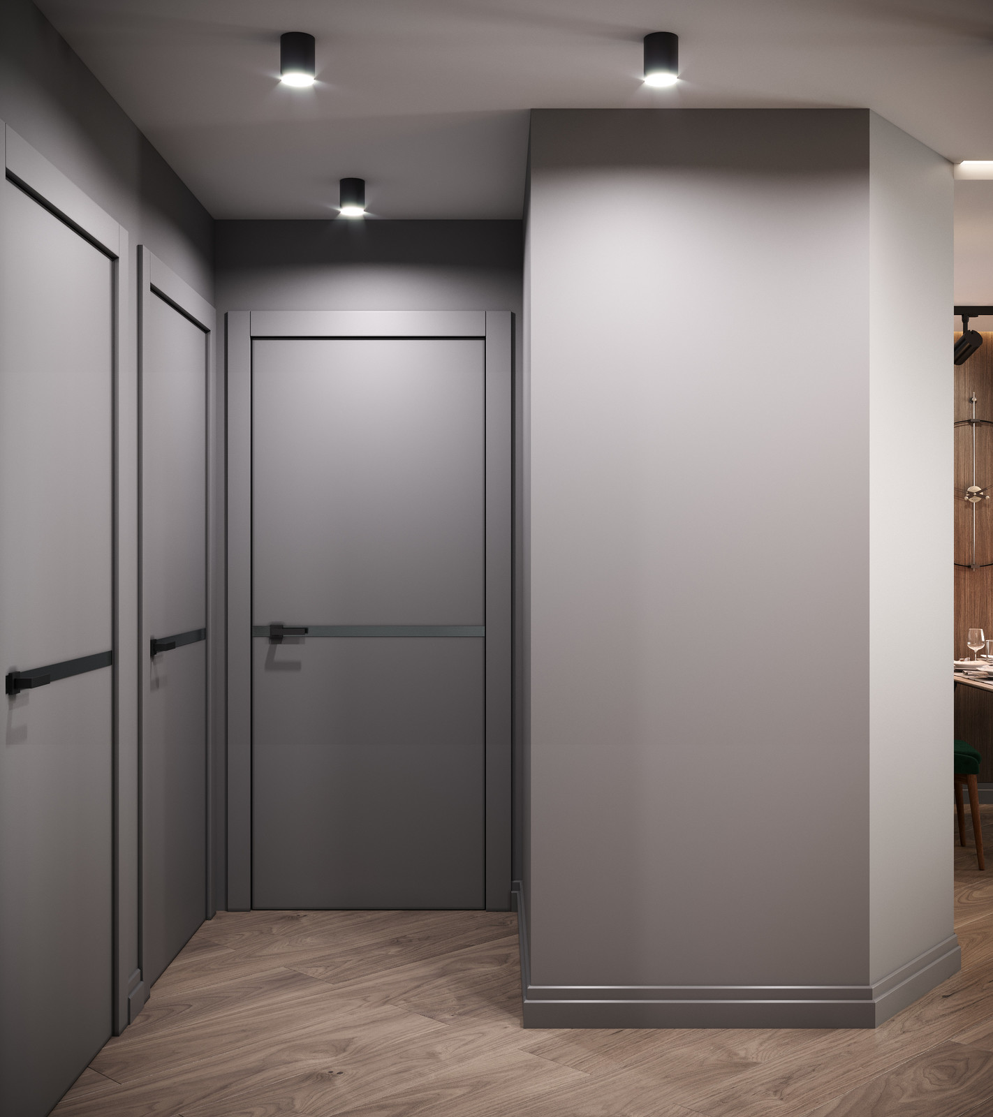 Дизайн квартиры 66,5кв.м. в современном стиле