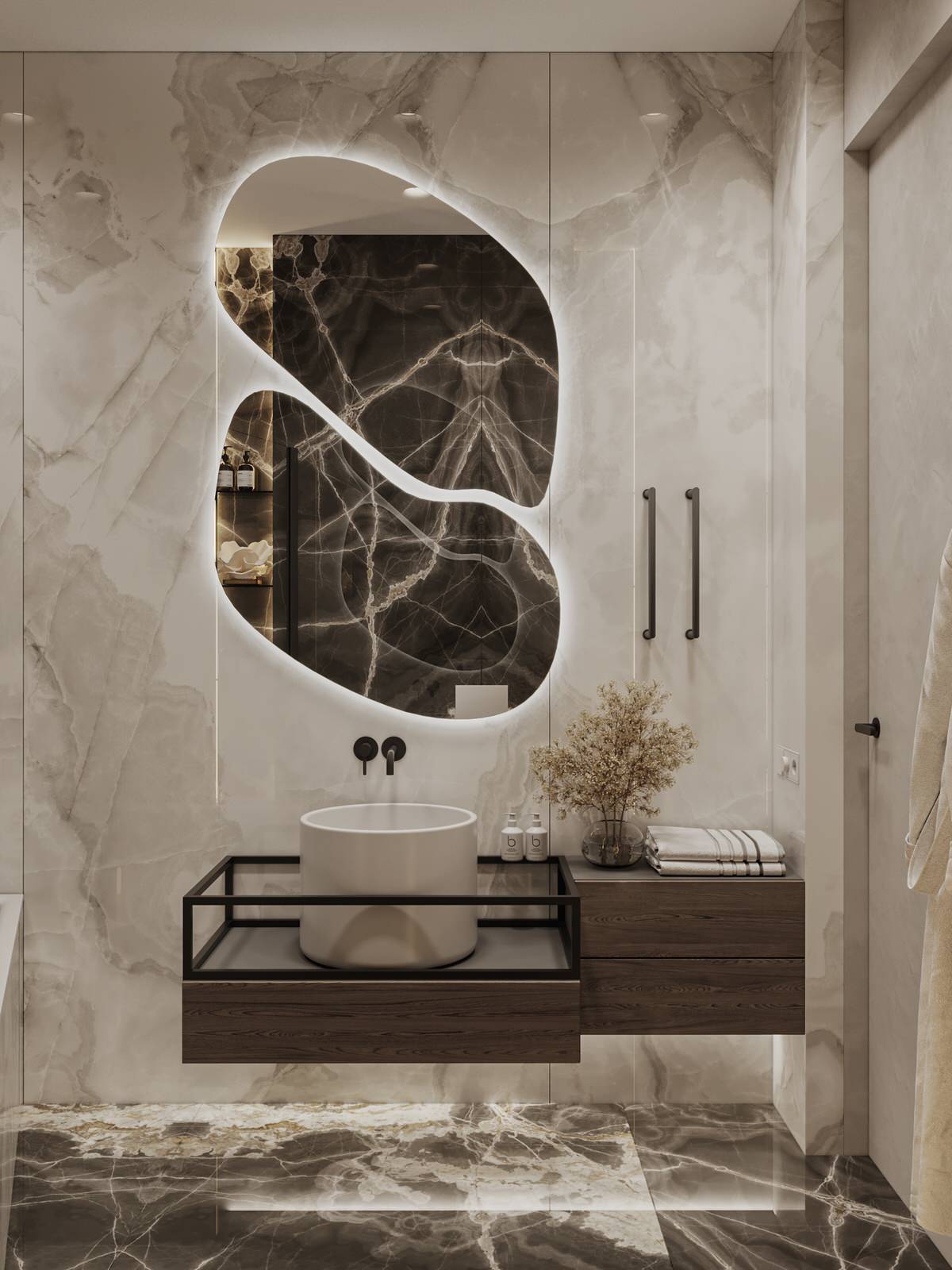 Дизайн-проект квартиры, ЖК Михайловский, Новосибирск