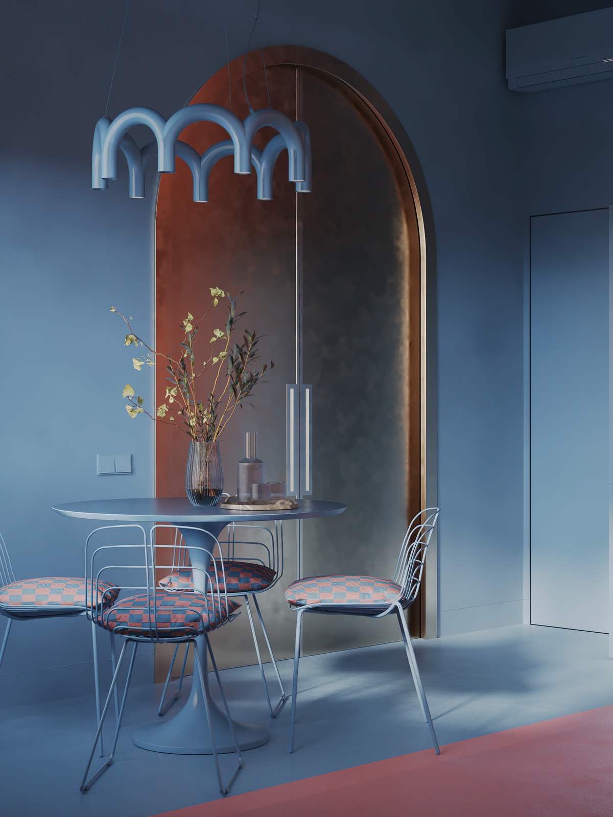 HÉ 210 // ЖК Серебряный фонтан, Москва, 91 м²