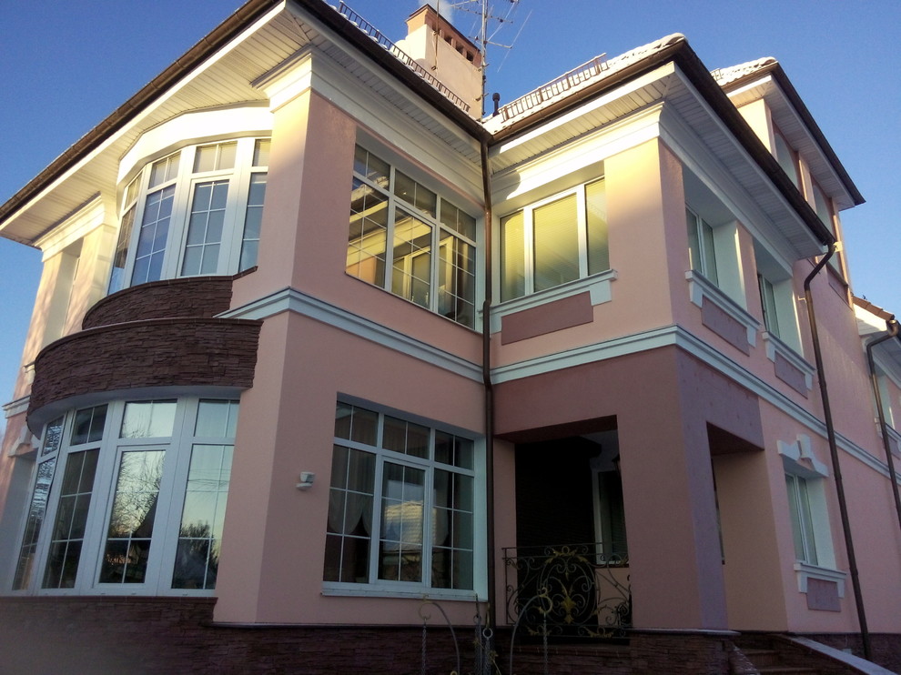 Фасадные работы, п. Токсово, Всеволожский р-н