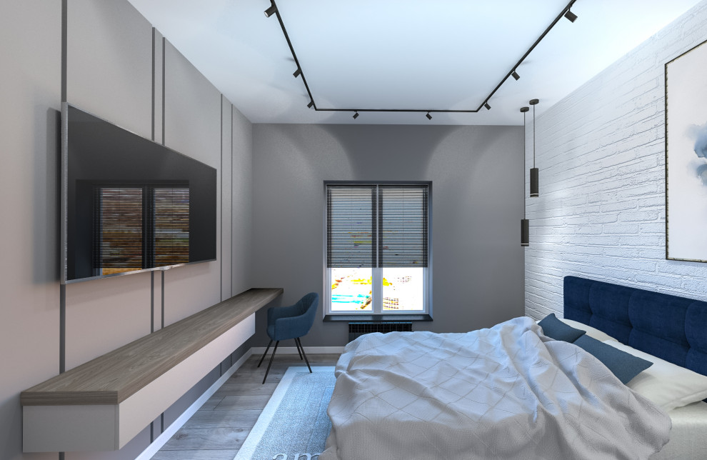 Концепция одноэтажного дома для семейной пары