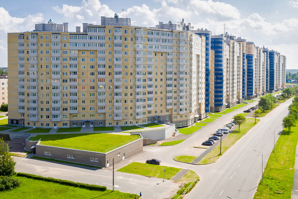 Многоэтажный жилой комплекс