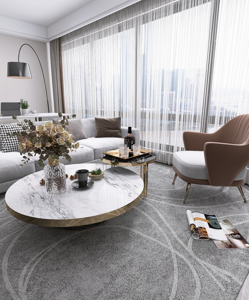 Конкурсная работа 70 кв.м. (кухня-гостиная)