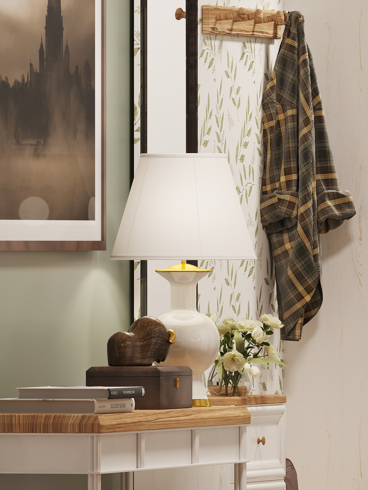 Прихожая в классическом стиле