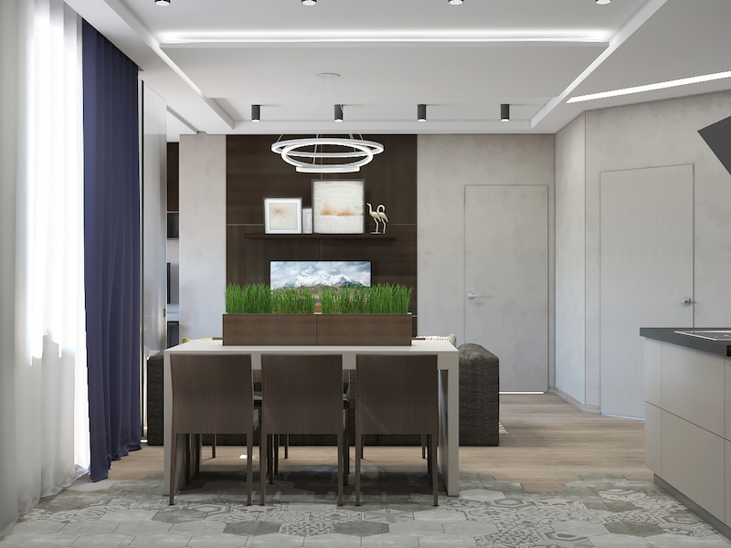 ЖК Cloud Nine, 3 комнаты, 70 м²