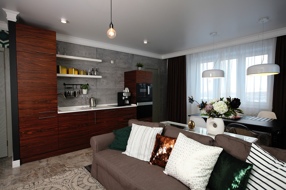 Квартира в стиле fusion