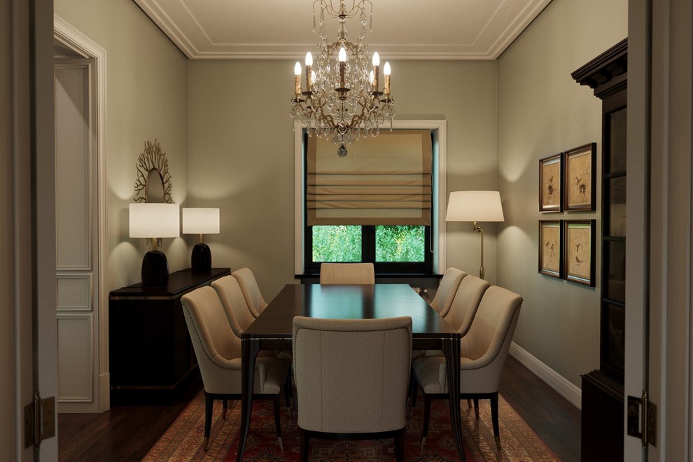 Дизайн-проект загородного дома в стиле Тиффани