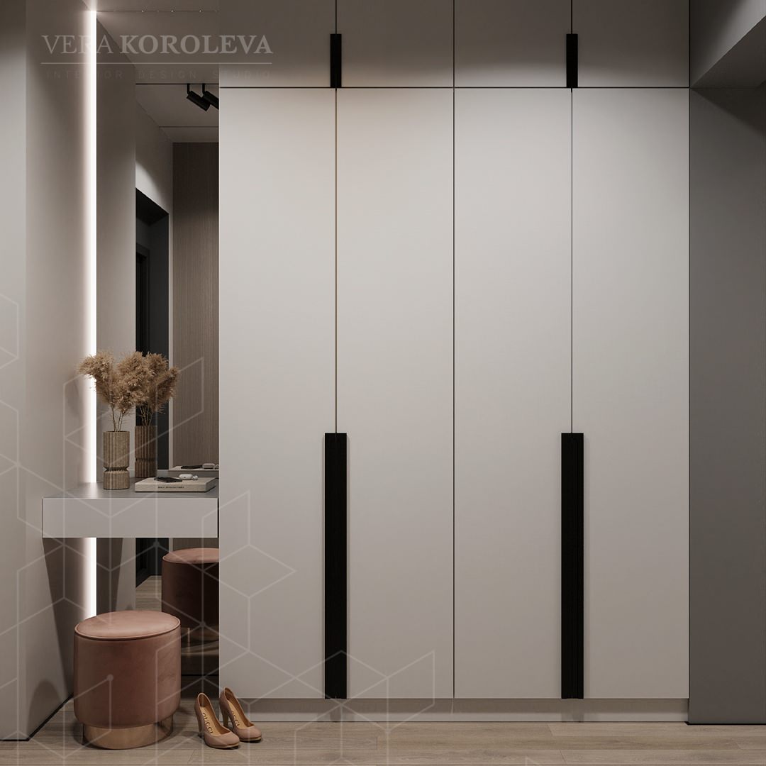 Дизайн-проект квартиры площадью 130 кв. м в Москве