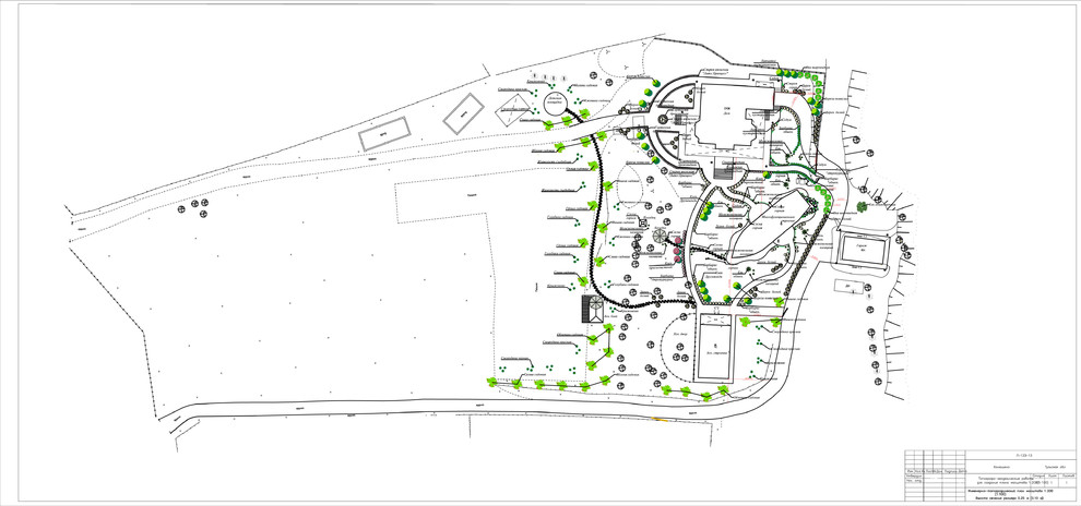 Ландшафтный дизайн 30 соток