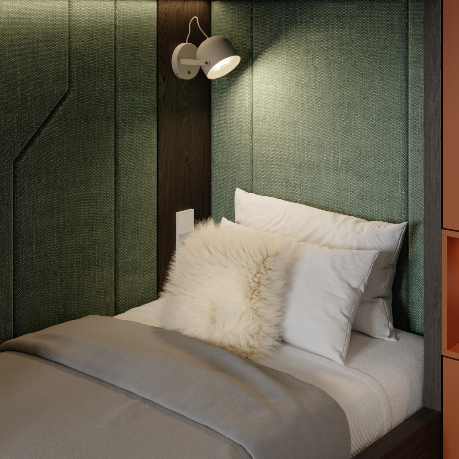 Небольшая детская для двух детей