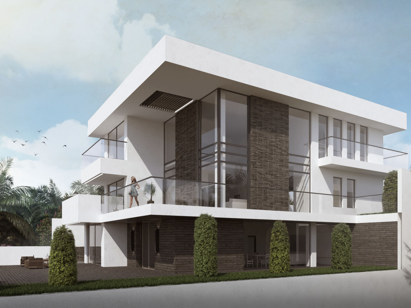 Террасный дом в г.Сочи