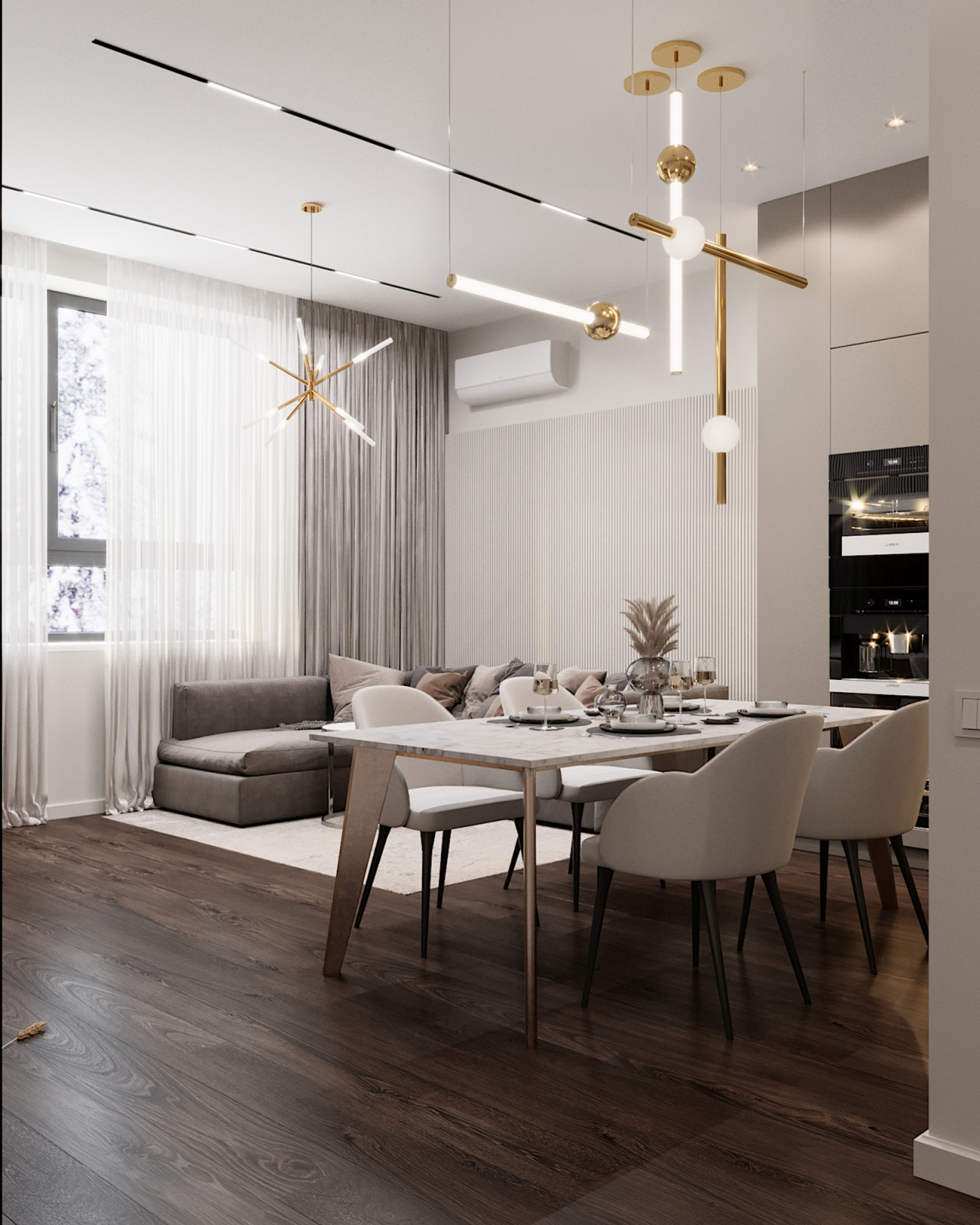 Уютная квартира на Серебрякова 84,8 кв м