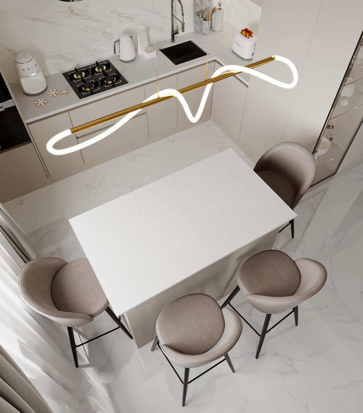 дом в современном стиле