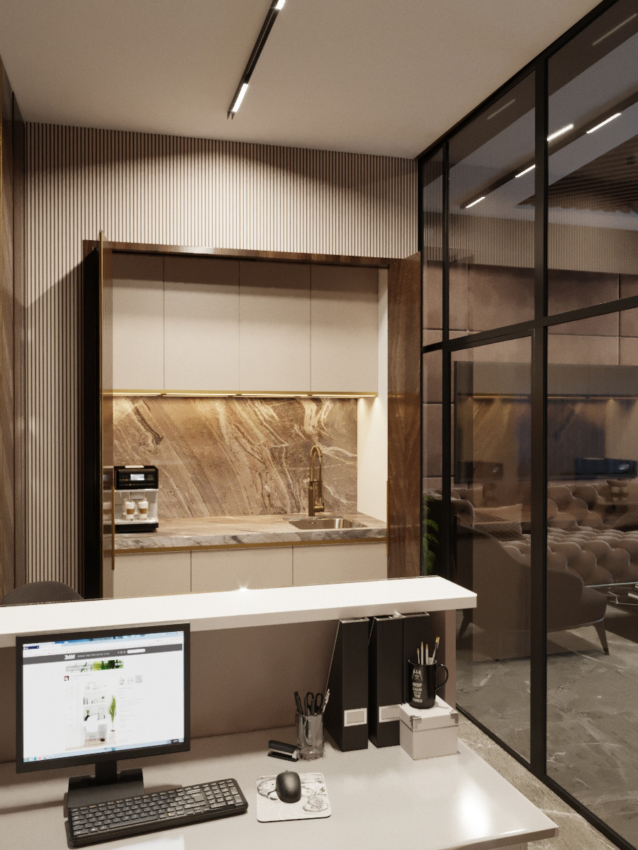 Дизайн кабинета руководителя компании