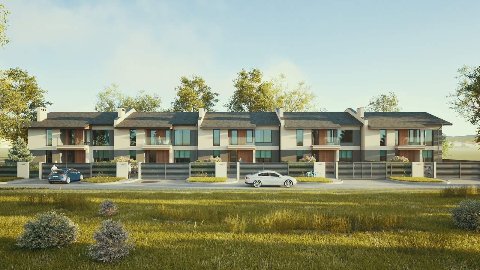 Блокированный жилой дом