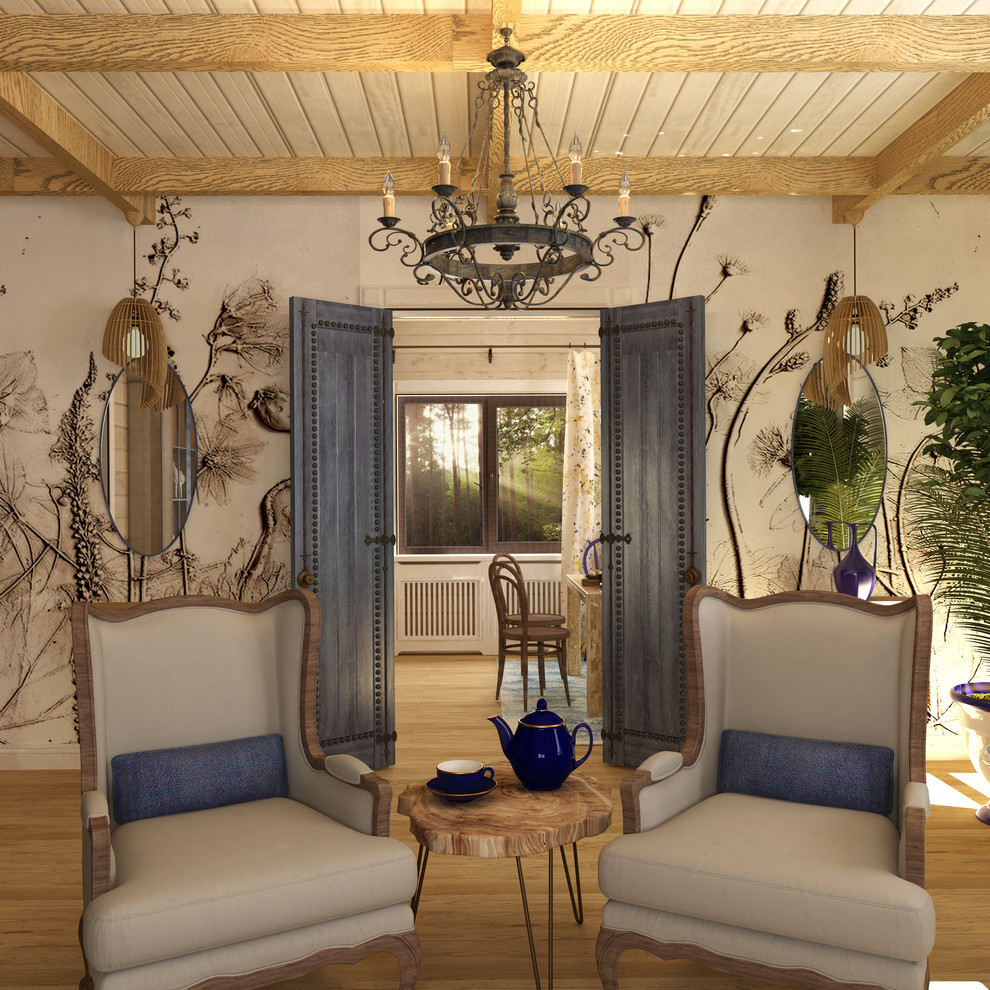 Обложка проекта: Дом в лесу. Художественное эко-кантри