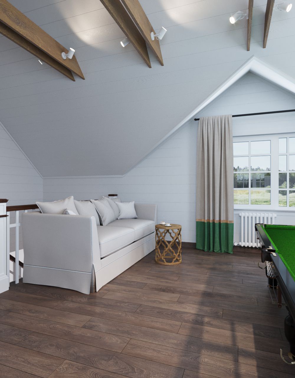 Загородный дом в стиле современной классики