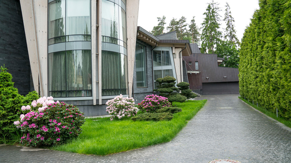 Сад с японским характером в КП "Ландшафт", Усово 2010 г