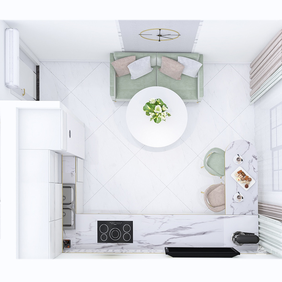 планировка кухни