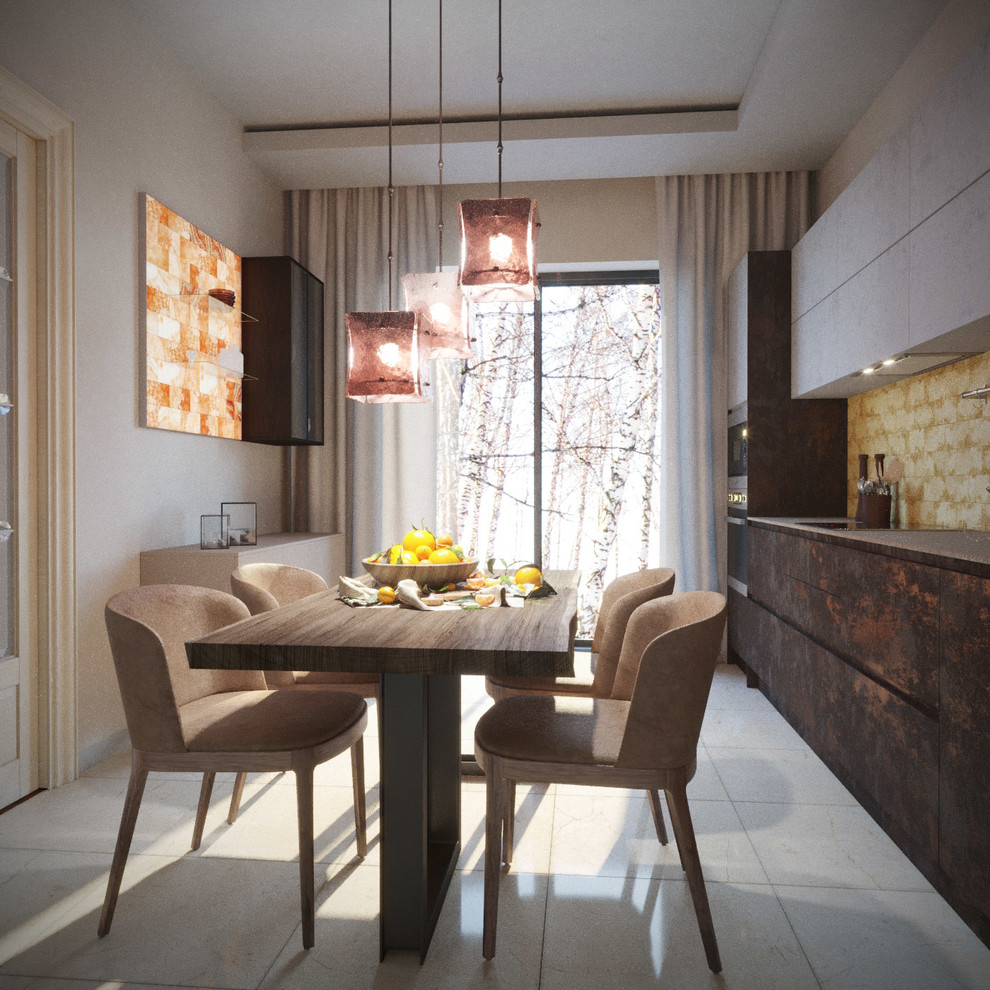 "Принцип гармоничных сочетаний" квартира 80 кв.м.