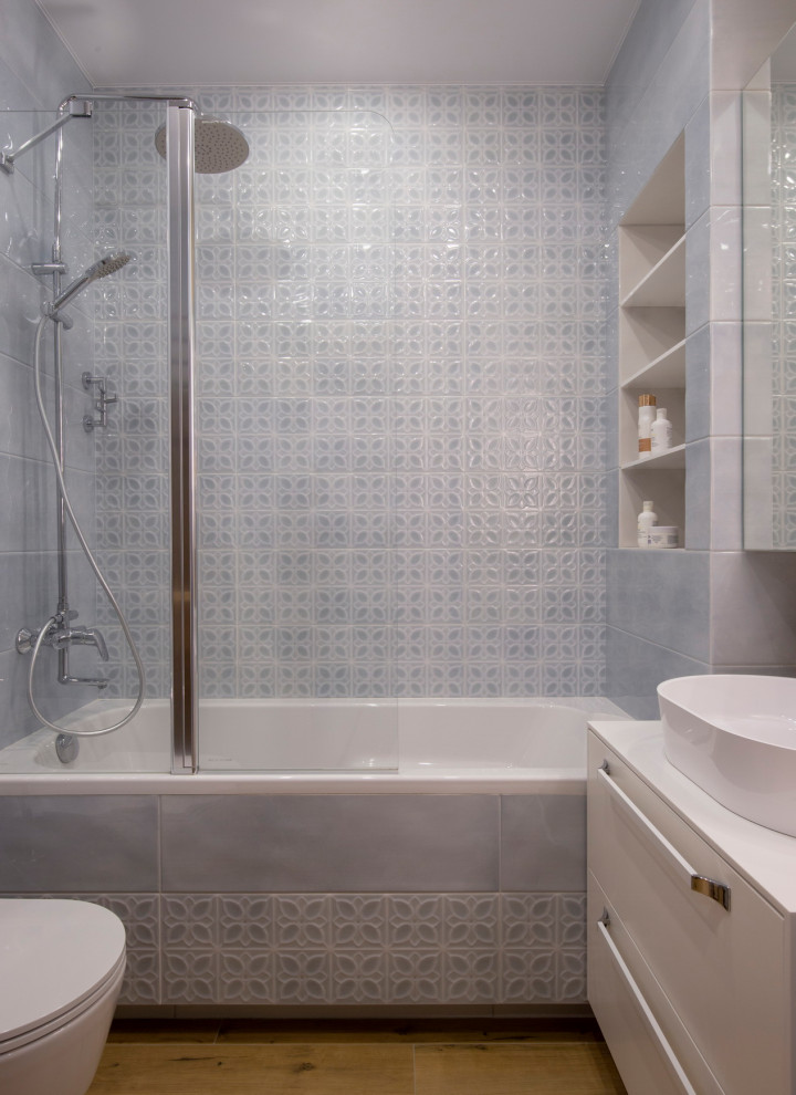 Проект 3-х комнатной квартиры "Лесная Рапсодия". Ванна.