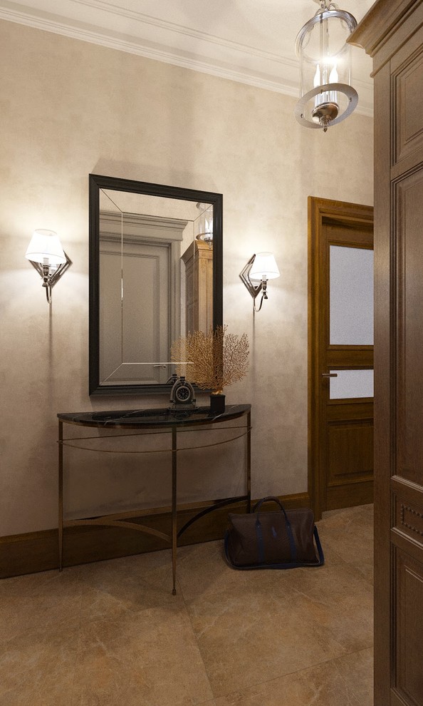 A Project of Interiors at private flat at Moscow (Stalinist House)