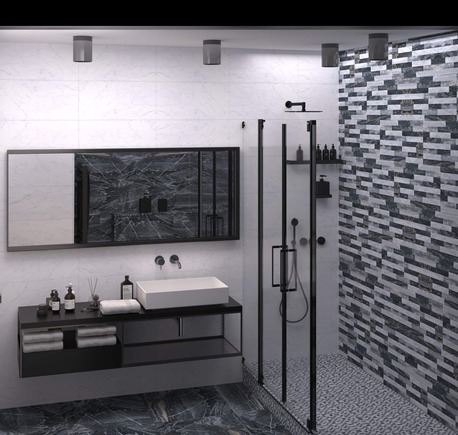 Душевая из проекта "StyleHome"