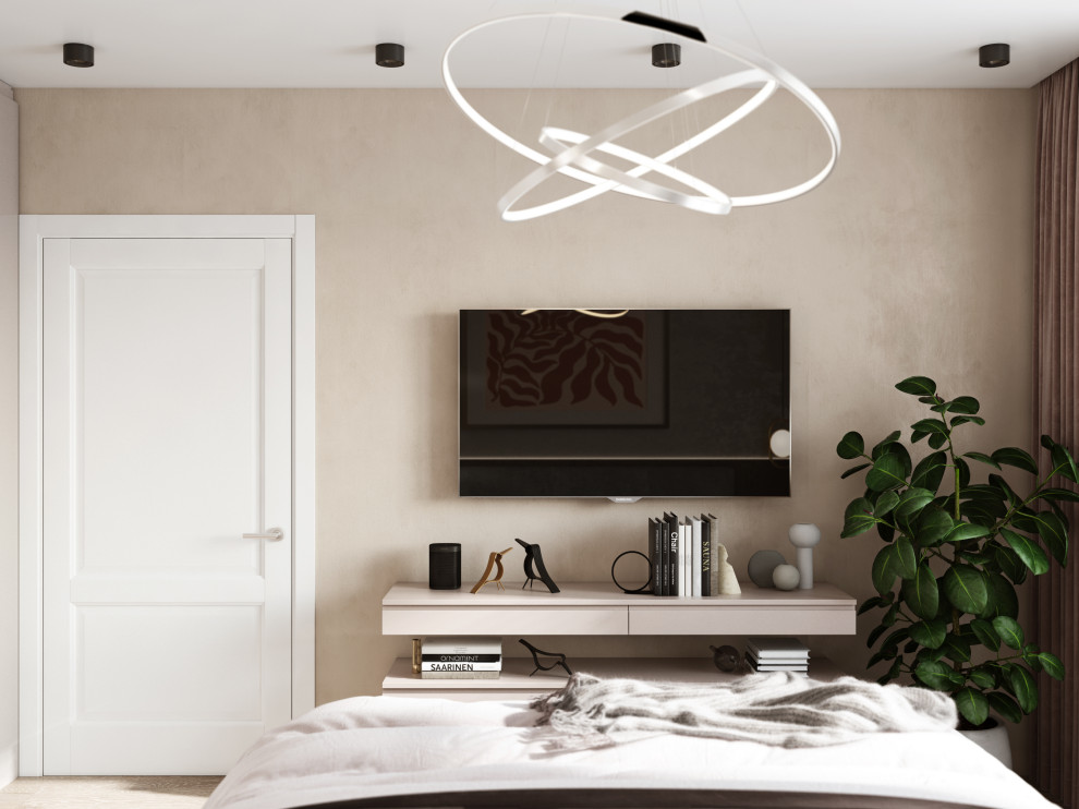 Обложка проекта: Спальня в элегантной квартире на улице Мельникайте (г.Тюмень)