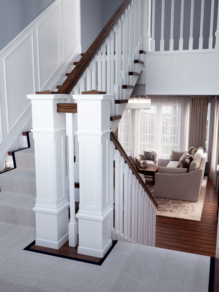 Загородный дом в американской классике для звездного клиента