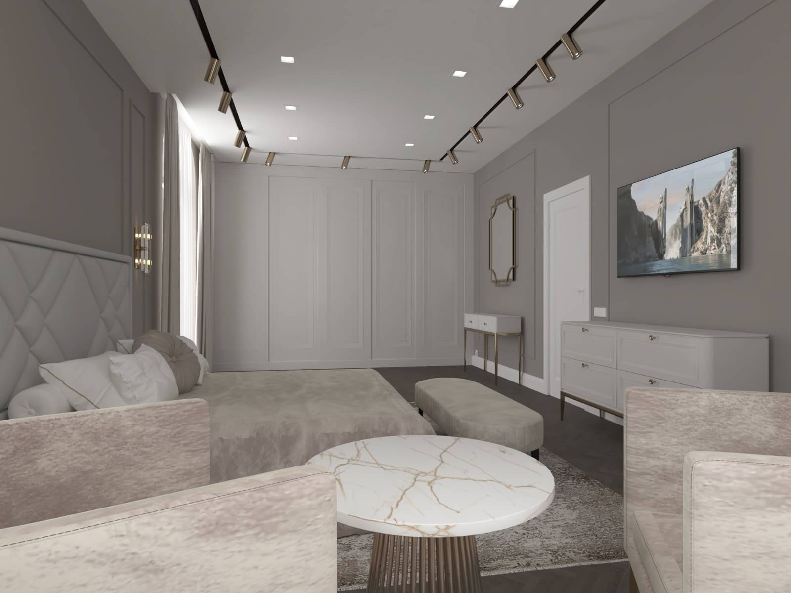 Коттеджный поселок "Белый Берег", второй этаж