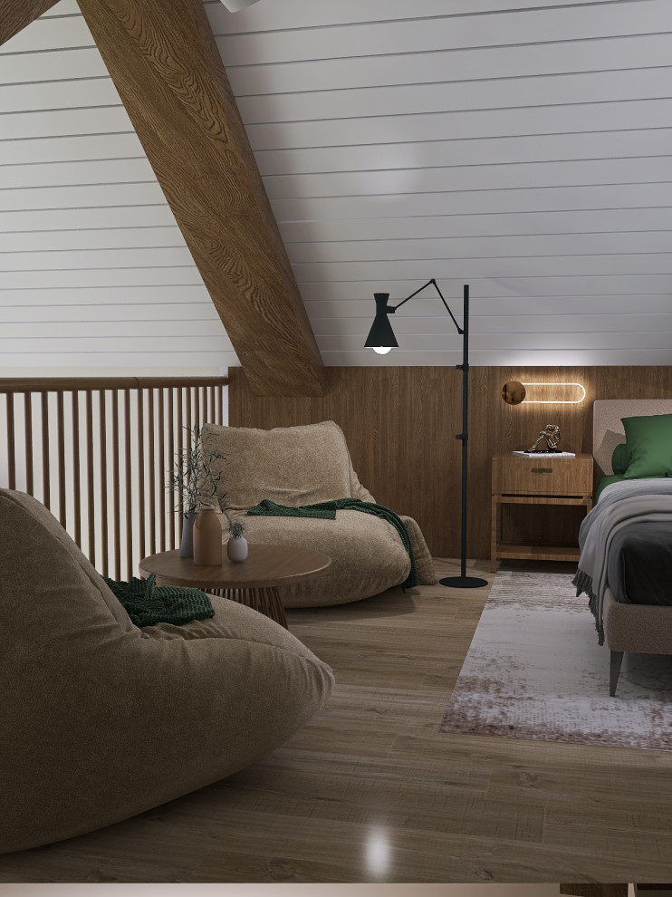 Г. САРАТОВ, 59 КВ.М.ЗАГОРОДНЫЙ ДОМ В СТИЛЕ БАРНХАУС