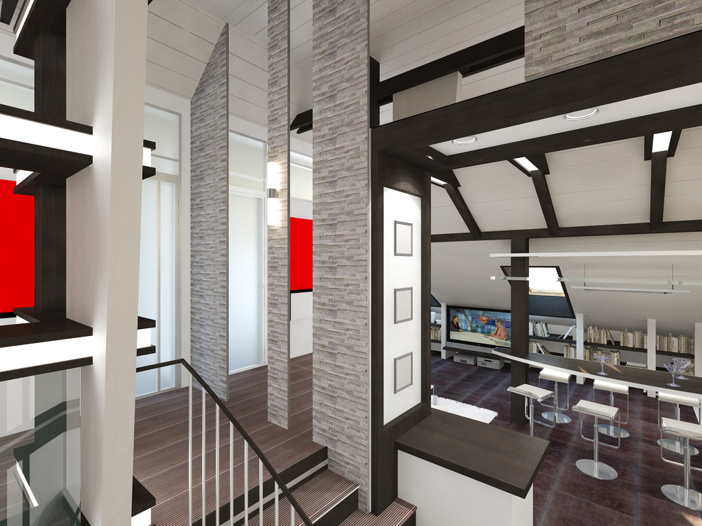 Частный жилой дом на Рублёво-Успенском шоссе (проект)